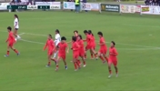 中國女足U16打破僵侷！周瑾彤殺入禁區小角度抽射遠角破門！