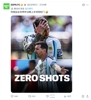 有点难了❗️ESPN:阿根廷上半场0射门